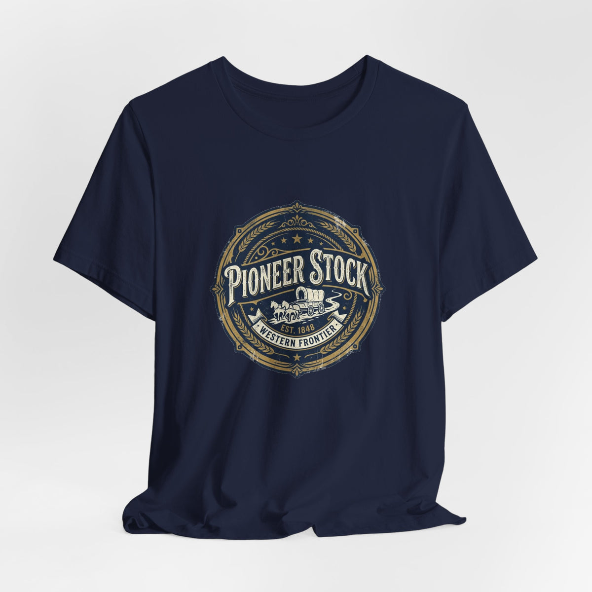 Pioneer Stock Tee (Navy)
