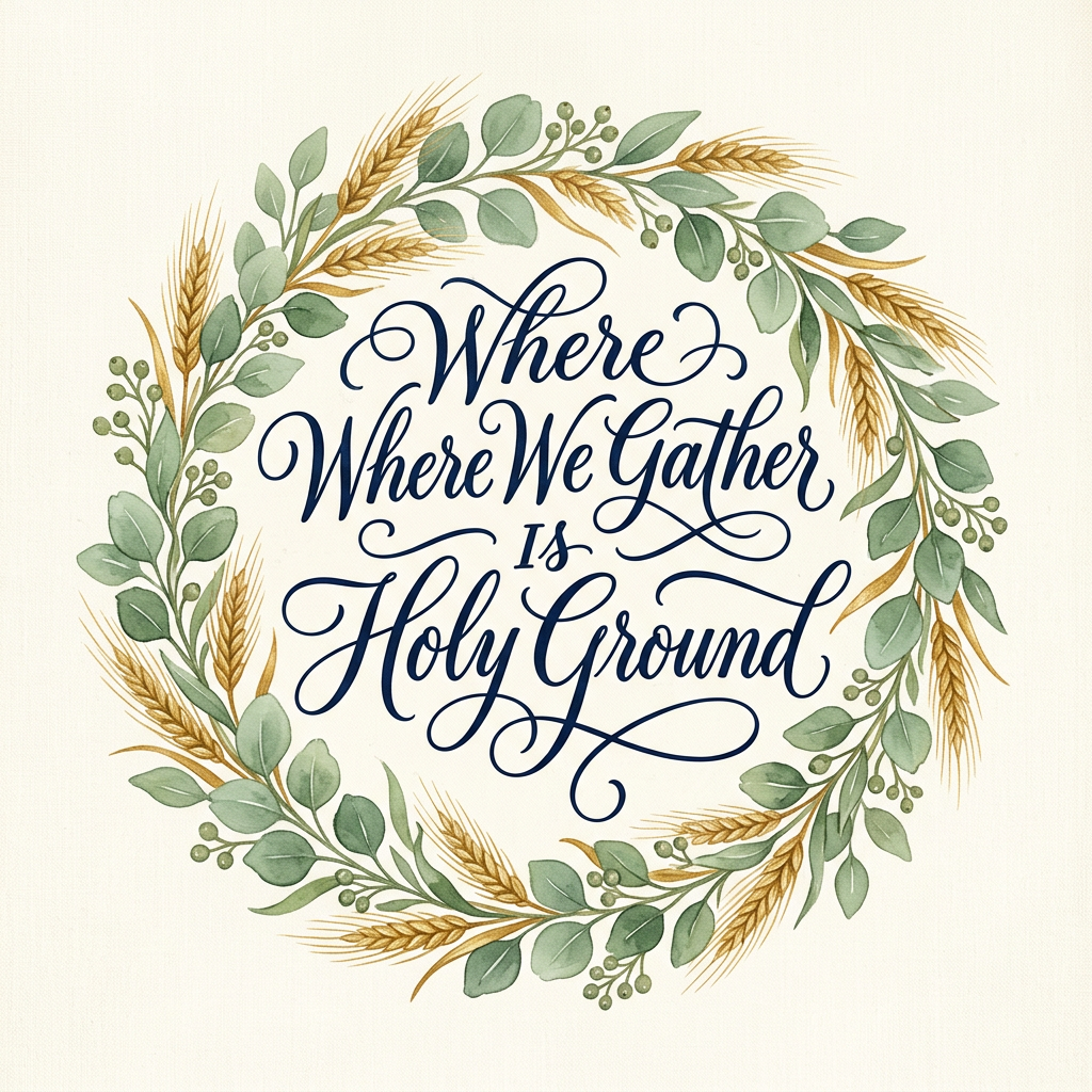 Holy Ground Beach Towel